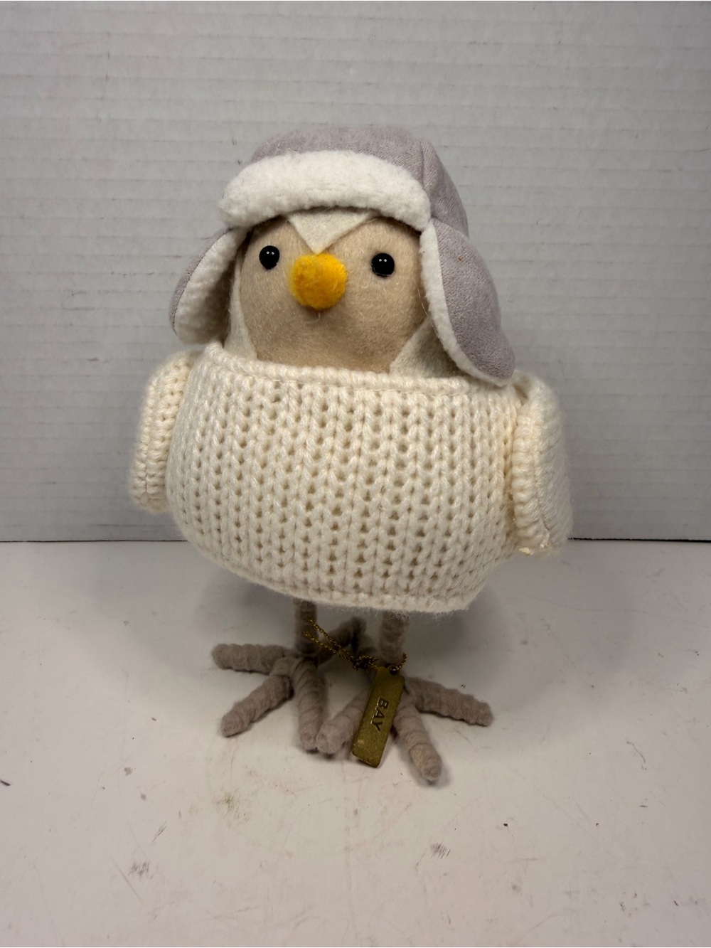 Target Wondershop
Featherly Friends Bay Bird With Gray Earflap Cap